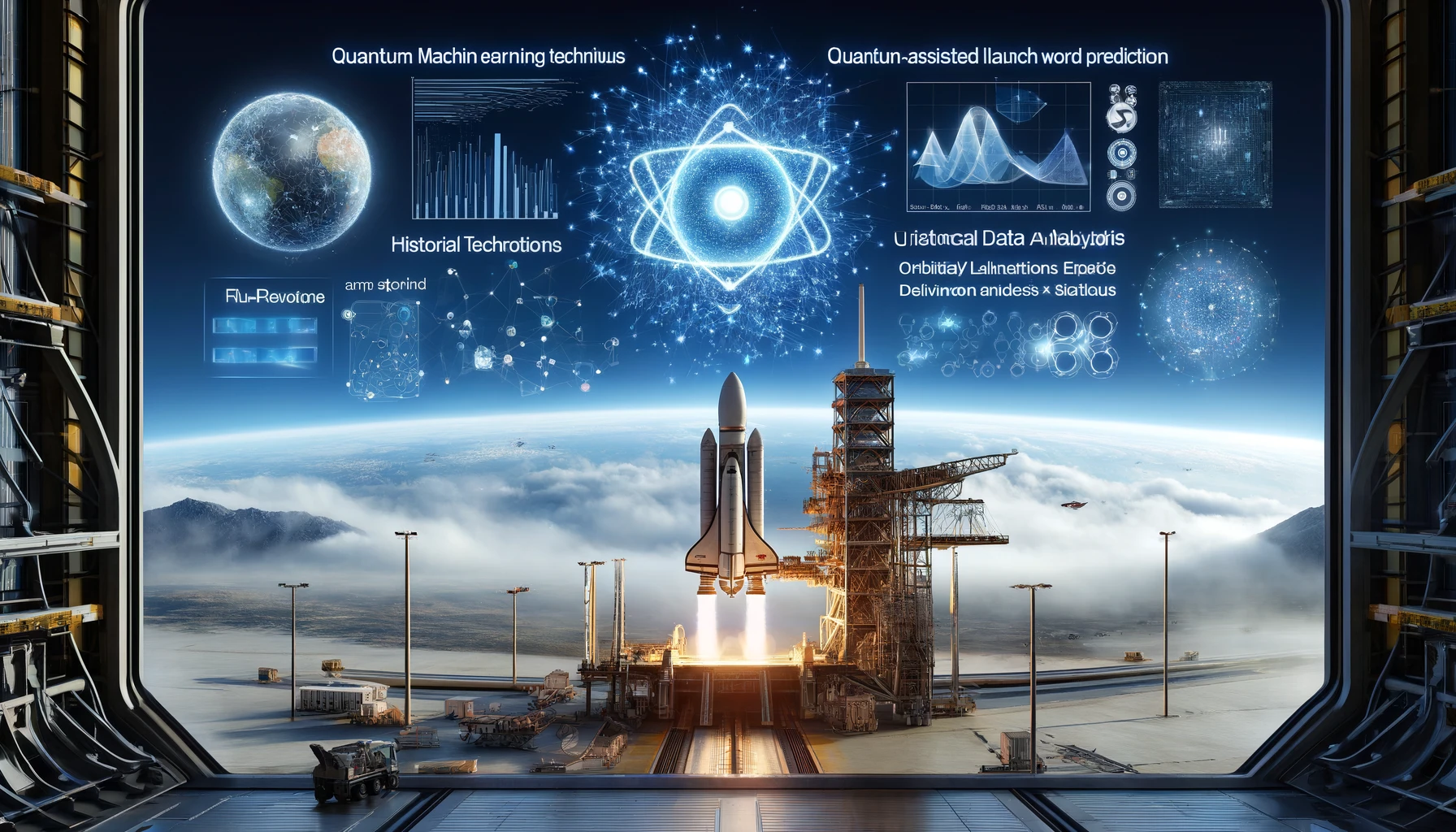 Quantum-Assisted Launch Window Prediction