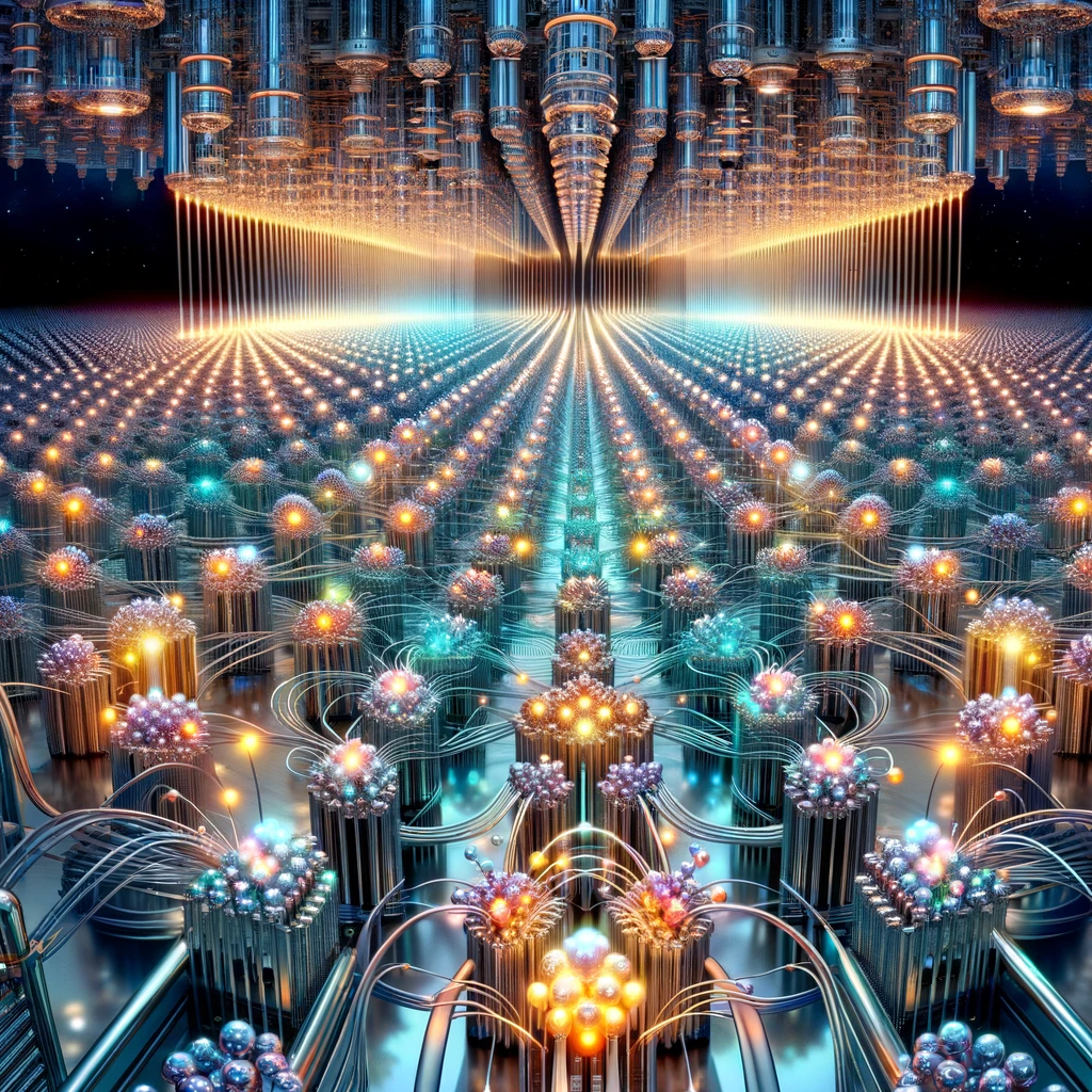 Image for A Tweezer Array with 6100 Highly Coherent Atomic Qubits